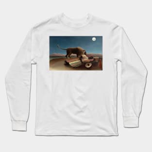 The Sleeping Gypsy - Henri Rousseau Long Sleeve T-Shirt